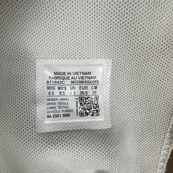 ⭐Converse Chuck Taylor All Star XXHi Buckles knee-hi 8.5 Boots Shoes Zip A11892C - Picture 11 of 11